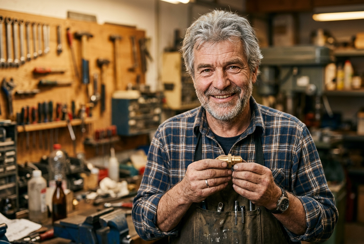 Dave Walker, inventor of the Power Blast Plus
